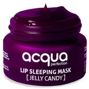 Acqua Perfection Lip Mask Overnight Treatment with Shea Butter, Jelly Candy